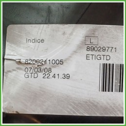 Faro Fanale Proiettore Anteriore Sinistro SX DACIA LOGAN 8200744753 Usato