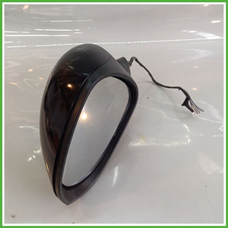 Specchio Specchietto Retrovisore Sinistro SX NERO SEAT IBIZA 6J 2008 2013 FICOSA FICOMIRRORS Originale Usato