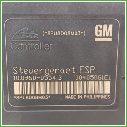 Centralina ABS Modulo Pompa ATE 10.0960-0554.3 93191515 OPEL ASTRA A04 Originale Usato