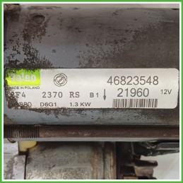 Motorino Avviamento VALEO D6G1 FIAT PUNTO 2U 46823548