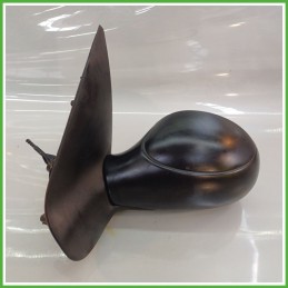 Specchio Specchietto Retrovisore Sinistro SX GOFFRATO PEUGEOT 206 1998 2009 Originale Usato