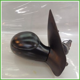 Specchio Specchietto Retrovisore Destro DX GOFFRATO PEUGEOT 206 1998 2009 Originale Usato