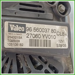 Alternatore VALEO TG9B028 CITROEN C1 5705NC