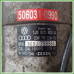 Compressore Clima AC Aria Condizionata ZEXEL 506031-0990 VOLKSWAGEN GOLF 1J 1J0820805