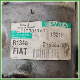 Compressore Clima AC Aria Condizionata SANDEN SD6V12 FIAT QUBO 3N 51803075
