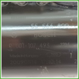 Motorino Avviamento BOSCH 0001107493 OPEL MERIVA X03 9115192