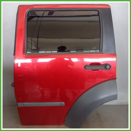 Porta Portiera Sportello Posteriore Sinistra SX ROSSO DODGE NITRO SUV 2007 2010 Originale Usato