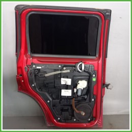 Porta Portiera Sportello Posteriore Sinistra SX ROSSO DODGE NITRO SUV 2007 2010 Originale Usato
