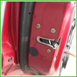 Porta Portiera Sportello Posteriore Sinistra SX ROSSO DODGE NITRO SUV 2007 2010 Originale Usato