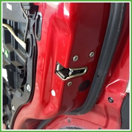 Porta Portiera Sportello Posteriore Destra DX ROSSO DODGE NITRO SUV 2007 2010 Originale Usato