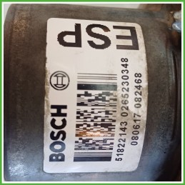 Centralina ABS Modulo Pompa BOSCH 0265951047 51822143 FIAT GRANDE PUNTO 2Y Originale Usato