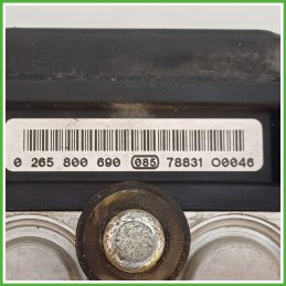 Centralina ABS Modulo Pompa BOSCH 0265800690 71746428 FIAT GRANDE PUNTO 2Y Originale Usato