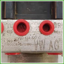 Centralina ABS Modulo Pompa BOSCH 0265258660 2N0614517EBEF VOLKSWAGEN CRAFTER FURGONE Originale Usato