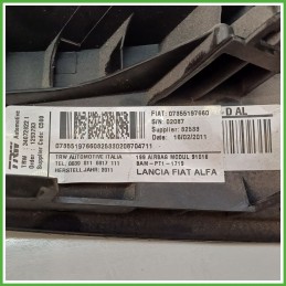 Airbag Ginocchia Guidatore Sinistro SX FIAT PUNTO EVO 3J 1.3 735519766 2009 2013 TRW 34072822