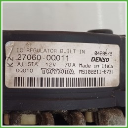 Alternatore DENSO MS102211-8731 PEUGEOT 107 5705NN