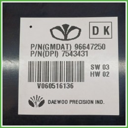 Display Indicatore Multifunzionale CHEVROLET (DAEWOO) EPICA V250 2.0 24V 7543431 2006 2010 GMDAT 96647250