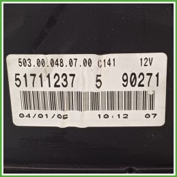 Quadro strumenti contachilometri tachimetro VEGLIA BORLETTI 503.00.048.07.00 FIAT PANDA 2Q 1.2 51711237