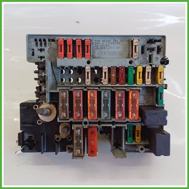 Body Computer Centralina Modulo BCM BSI DAV 311559/04 PEUGEOT 206 1.1 9628024480 1998 2009