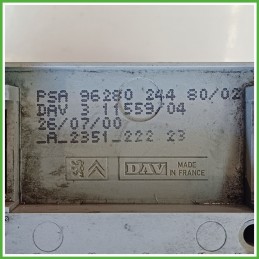 Body Computer Centralina Modulo BCM BSI DAV 311559/04 PEUGEOT 206 1.1 9628024480 1998 2009
