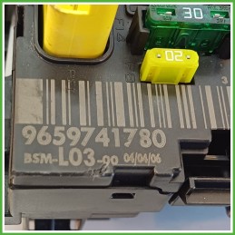 Body Computer Centralina Modulo BCM BSI DELPHI BSM-L03-00 CITROEN C3 2a Serie 1.1 9659741780 2005 2010