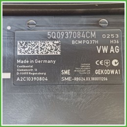Body Computer Centralina Modulo BCM BSI CONTINENTAL A2C10390804 VOLKSWAGEN CRAFTER FURGONE 2.0 TDI 5Q0937084CM 2017