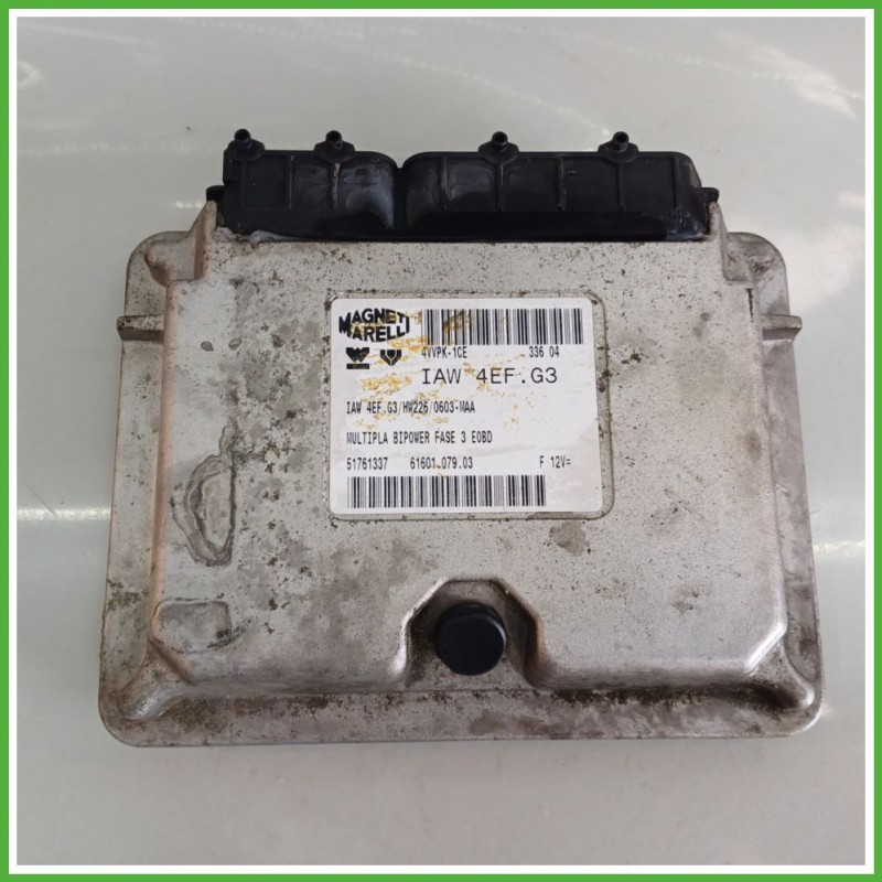 Centralina Motore Iniezione ECU MAGNETI MARELLI IAW4EF.G3 FIAT MULTIPLA 1F 1.6 16V 76kw 51761337 2004 2012