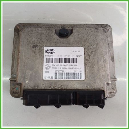 Centralina Motore Iniezione ECU MAGNETI MARELLI IAW4AF.S2 FIAT PANDA 2Q 1.2 44kw 51782647 2003 2010