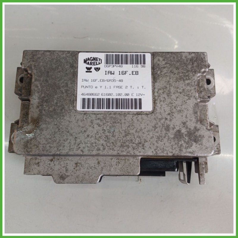 Centralina Motore Iniezione ECU MAGNETI MARELLI IAW16F.EB FIAT PUNTO 1a Serie 40kw 46545150 1993 1999