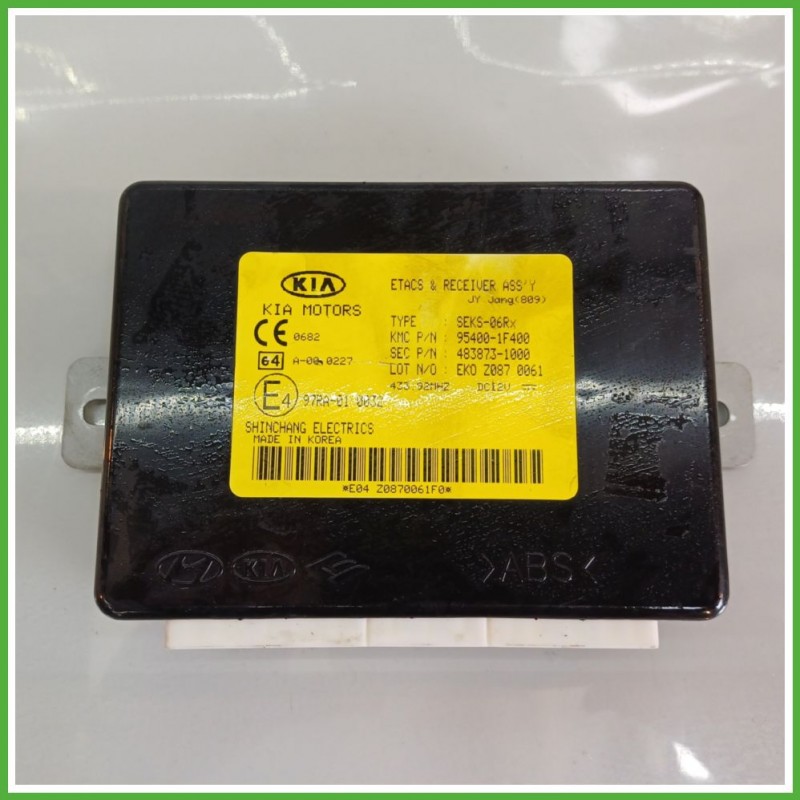 Centralina Immobilizzatore KIA SEKS-06RX KIA SPORTAGE 2a Serie 2.0 16V 954001F400 2004 2008