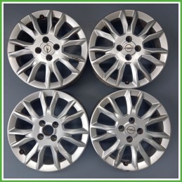Cerchi in Lega OPEL CORSA (S07) (dal 07/2006 al 02/2011) 16 pollici 16" 6.0J 4x100 ET 44 4pz originali usati
