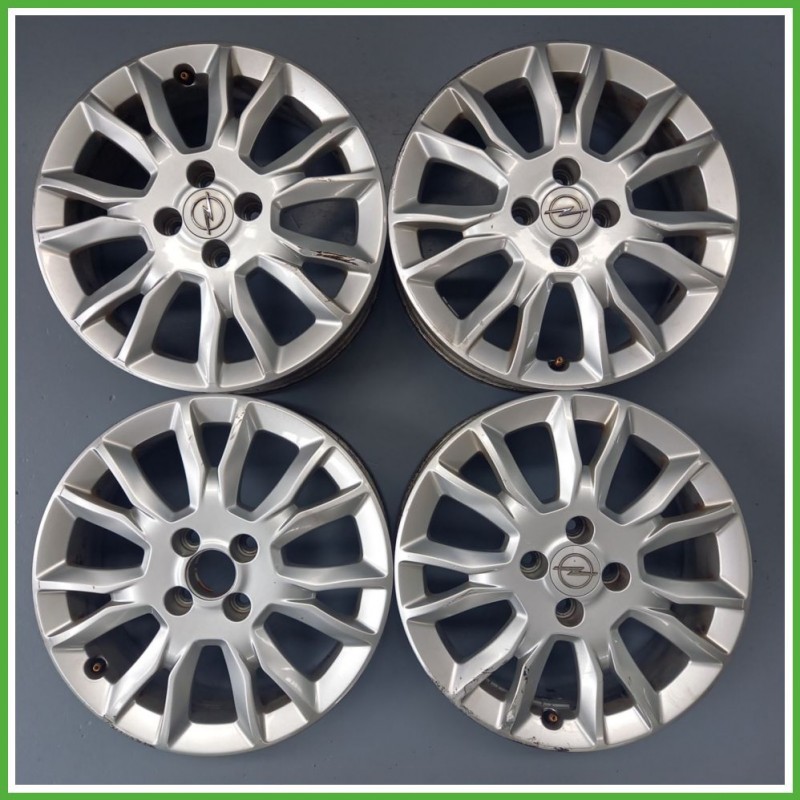 Cerchi in Lega OPEL CORSA (S07) (dal 07/2006 al 02/2011) 16 pollici 16" 6.0J 4x100 ET 44 4pz originali usati