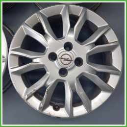 Cerchi in Lega OPEL CORSA (S07) (dal 07/2006 al 02/2011) 16 pollici 16" 6.0J 4x100 ET 44 4pz originali usati