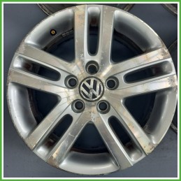 Cerchi in Lega VOLKSWAGEN GOLF (1K) (dal 10/2003 al 12/2009) 18 pollici 18" 6.5J 5x112 ET 50 4pz originali usati