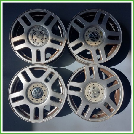 Cerchi in Lega VOLKSWAGEN GOLF (1J) (dal 09/1997 al 03/2006) 16 pollici 16" 6.5J 5x100 ET 42 4pz originali usati