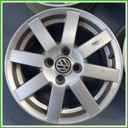 Cerchi in Lega VOLKSWAGEN POLO 3a Serie (dal 11/1994 al 09/2001) 15 pollici 15" 6.0J 4x100 ET 45 4pz originali usati