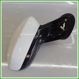 Specchio Specchietto Retrovisore Destro DX BIANCO FIAT PUNTO EVO 3J 2009 2013 FICOSA FICOMIRRORS Originale Usato