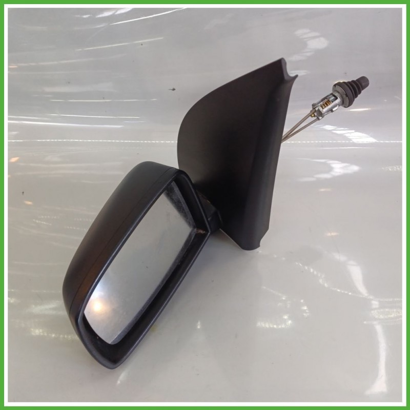 Specchio Specchietto Retrovisore Sinistro SX GOFFRATO FIAT PANDA 2Q 2003 2010 FICOSA FICOMIRRORS Originale Usato