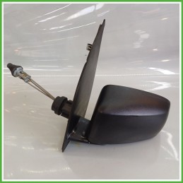 Specchio Specchietto Retrovisore Sinistro SX GOFFRATO FIAT PANDA 2Q 2003 2010 FICOSA FICOMIRRORS Originale Usato