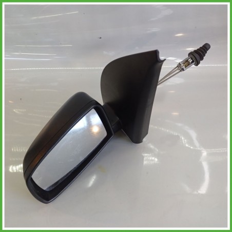 Specchio Specchietto Retrovisore Sinistro SX GOFFRATO FIAT PANDA 2Q 2003 2010 FICOSA FICOMIRRORS 01704662700 Originale Usato