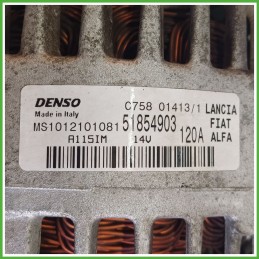 Alternatore DENSO MS1012101081 FIAT PANDA 33 52003527