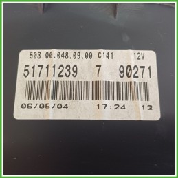 Quadro strumenti contachilometri tachimetro VEGLIA BORLETTI 503.00.048.09.00 FIAT PANDA 2Q 1.2 51711239