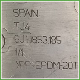 Griglia Mondanatura Gocciolatoio Centrale SEAT IBIZA 6J 1.6 TDI 6J1853185B9B9 2008 2013