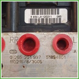 Centralina ABS Modulo Pompa BOSCH 0265951832 71771143 FIAT PUNTO EVO 3J Originale Usato