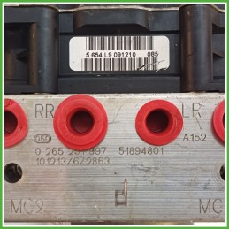Centralina ABS Modulo Pompa BOSCH 0265951832 71771143 FIAT PUNTO EVO 3J Originale Usato