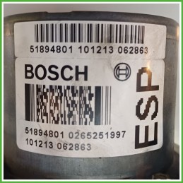 Centralina ABS Modulo Pompa BOSCH 0265951832 71771143 FIAT PUNTO EVO 3J Originale Usato