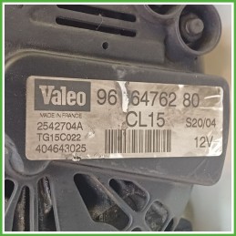 Alternatore VALEO TG15C022 CITROEN C3 1a Serie 5705CE