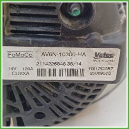 Alternatore VALEO TG12C087 FORD FIESTA CCN 2265722