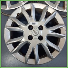Cerchio Singolo in Lega OPEL CORSA (S07) (dal 07/2006 al 02/2011) 16 pollici 16" 6.0J 4x100 ET 40 originale usato al pz