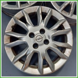 Cerchio Singolo in Lega OPEL CORSA (S07) (dal 07/2006 al 02/2011) 16 pollici 16" 6.0J 4x100 ET 40 originale usato al pz