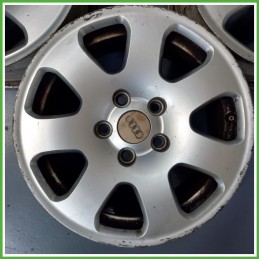 Cerchi in Lega AUDI A4 (8E) (dal 11/2000 al 11/2004) 15 pollici 15" 7.0J 5x112 ET 33 4pz originali usati